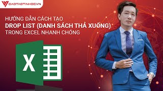 Cách tạo Drop List (danh sách thả xuống) trong Excel cực đơn giản- Đào Tạo Tin Học Online