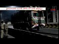 లంగర్ హౌస్ లో లారీ బీభత్సం.. road mishap in hyderabad lorry hits car cvr news