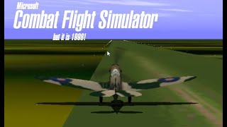 Playing Microsoft Combat Flight Simulator WW2 Europe Series, but it is way past WW2.