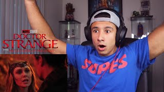 DOCTOR STRANGE IN THE MULTIVERSE OF MADNESS TRAILER REACTION!