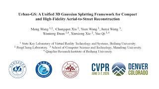 [CVPR 2026] Urban-GS Demo Video