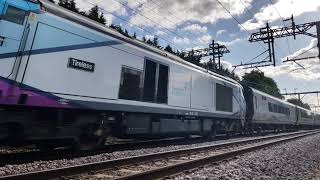 68021 'Tireless'  passing Huyton