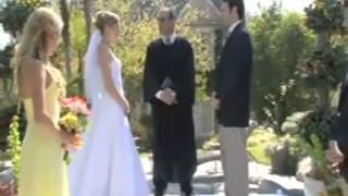 Clumsy best man ruins a wedding!