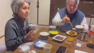 【おばあちゃんねる】11月22日老老介護を終えた87歳おばあちゃんとの昼ごはんは久しぶりにコロッケ