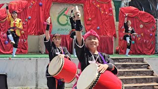 三線の花 琉球國祭り太鼓 東京支部 よみうりらんど沖縄\u0026九州Week 2024.05.03   太陽の広場12時