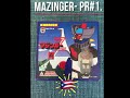 Mazinger- Kubrick  SET- A -Medicom / Garada K7+sayaka+ mazinger/ Excelente! anime/manga PR#1.🇵🇷