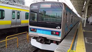 E231系800番台ミツK7編成各駅停車三鷹行き中野駅発車