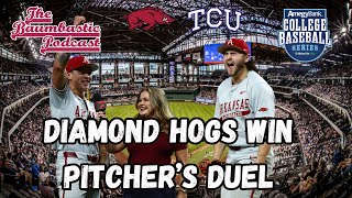 Arkansas Wins Pitcher's Duel Over #22 TCU