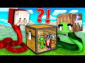 Why SNAKE WIFES Attack Mikey & JJ Tiny Chest Base in Minecraft ! - Maizen