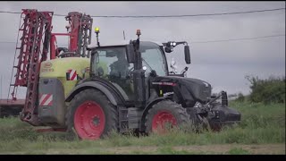 Le 313 au pulvé vu par @AgriVideoHD8