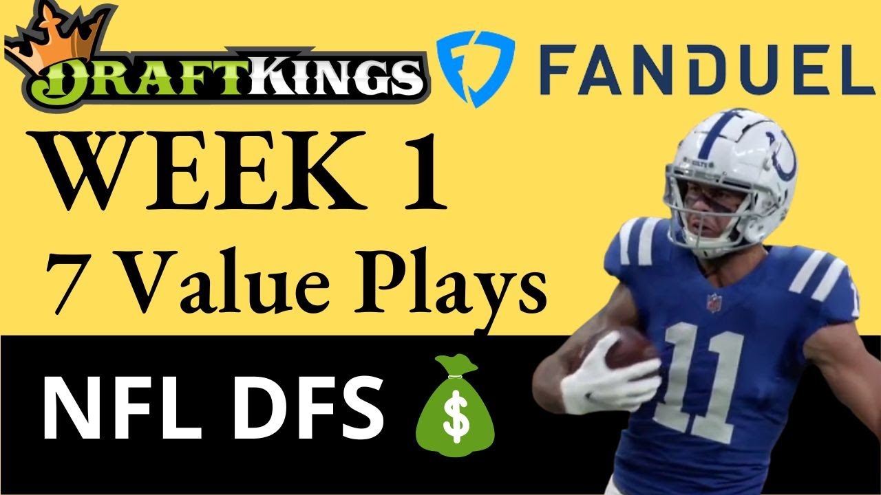 NFL DFS Week 1 Lineup Value Plays On DraftKings And FanDuel 2022 - YouTube