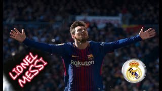Lionel Messi vs Real Madrid (Away) 23/12/2017 HD