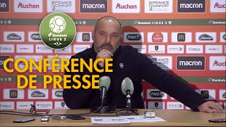 Conférence de presse RC Lens - SM Caen ( 1-4 )  / 2019-20