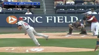 RailRiders' Refsnyder singles in a run