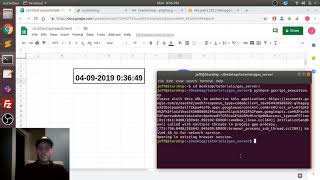 Update Google Sheets/Apps Script via Python from EC-2 Server