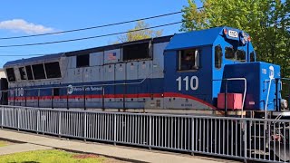 Metro North BL20-GH #110 @Danbury!