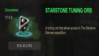 How to craft Starstone Tuning Orb New World