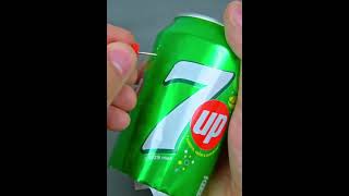 Crazy 7UP Can Trick || Easy Life Hacks With Can || #Shorts #lifehacks #Experiments