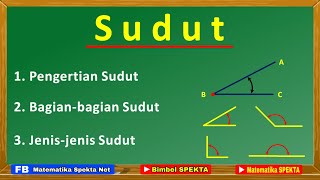 SUDUT. Penjelasan Lengkap, Pengertian Sudut, Bagian-bagian Sudut, Jenis-jenis Sudut