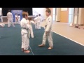 aikido kids games the balancing game with connor and jaida