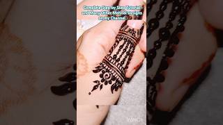 Easy \u0026 Gorgeous Finger Mehndi/Henna Designs#henna#mehndi#mehandi#hennadesign#mehndiart#mehndidesign