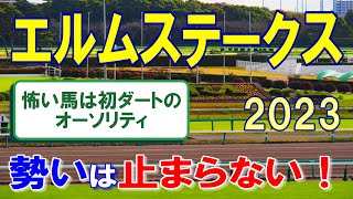 エルムステークス【2023予想】北海道ダート三冠へ