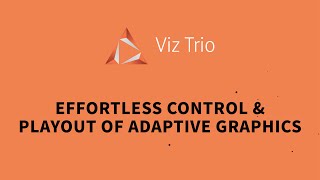 Viz Minute: Effortless control \u0026 playout of Adaptive Graphics