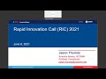 open project call kickoff webinar 20210608