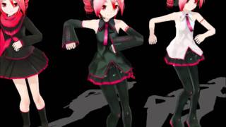 [MikuMikuDance] Lat重音テト Kasane Teto Bad Apple