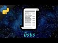 Python lists 🧾