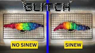 Tie Dye Pattern #524 - THE GLITCH PATTERN (Sinew vs No Sinew) - Ice Dye