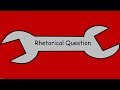 Writer's Toolkit: What is the effect of a...Rhetorical Question?Under 2mins