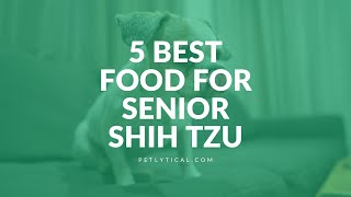5 Best Food for Senior Shih Tzu in 2023