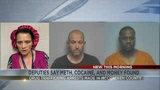 Deputies say Meth, Cocaine and Money found