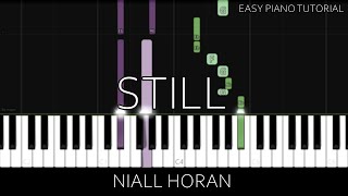 Niall Horan - Still Easy Piano Tutorial