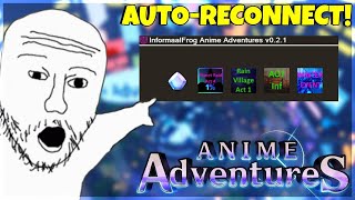 The *BEST* Macro for Anime Adventures! (CHRISTMAS EVENT + AUTO RECONNECT!)