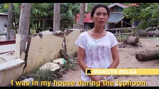 Typhoon Haiyan: Rebuilding homes (Marilyn’s story)