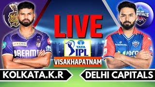IPL 2024 Live: KKR vs DC Live Match | IPL Live Score & Commentary | Kolkata vs Delhi Live Match