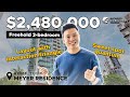 Meyer Residence: Freehold High Floor 3-Bedroom Home Tour in D15 | Sold, Singapore Condo  |Melvin Lim