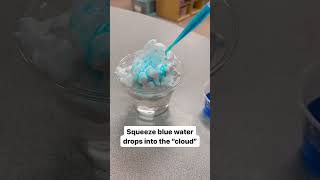 Diy rain cloud experiment: easy science for kids!
