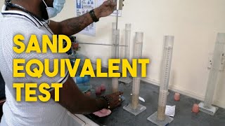 SAND EQUIVALENT TEST | MATERIAL TESTING