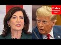 ‘Do You See This As A Warning Sign To All Democrats?’: Kathy Hochul Questioned After Trump’s Win