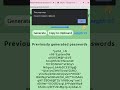 Random password generator JavaScript