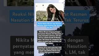 Reaksi Nikita Mirzani saat Razman N Sebut Putrinya Tak Terurus dan Bau  #viralvideo #shorts