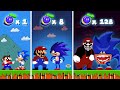 Super Mario Bros., but Mario and Sonic Can Become MX - Shin Sonic Tapes