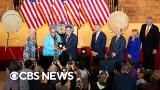NASA’s “Hidden Figures” honored with Congressional Gold Medal | full video