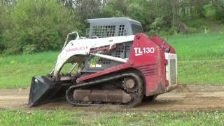 2005 TAKEUCHI TL130 TRACK SKID STEER WITH PILOT CONTROLS