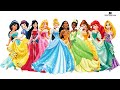 Disney Princess Drawing Collection All in   one...#Cinderella#Pocahontas#Tiana#Belle#Ariel#Rapunzel