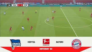 Hertha Berlin vs Bayern Munich | Bundesliga 2020/21