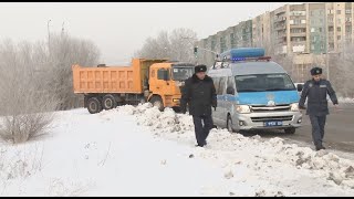 Ауласын қардан тазаламаған қарағандылықтарға айыппұл салына бастайды